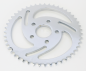 Preview: "SWIRLED" REAR SPROCKETS WITH CHROME FINISH